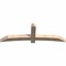 Ekena Millwork Bellingham Smooth Timber Gable Bracket, Douglas Fir, 84"W x 28"H x 5 1/2"D x 5 1/2"F, 8/12 Pitch GBW084X28X0606BEL00SDF - alternate 5